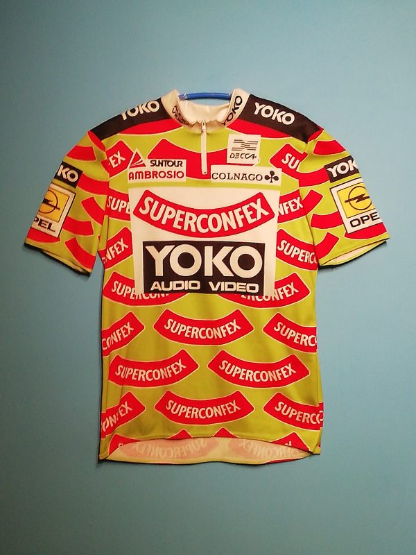 SUPERCONFEX-YOKO-OPEL 1989 2ª CAMISETA