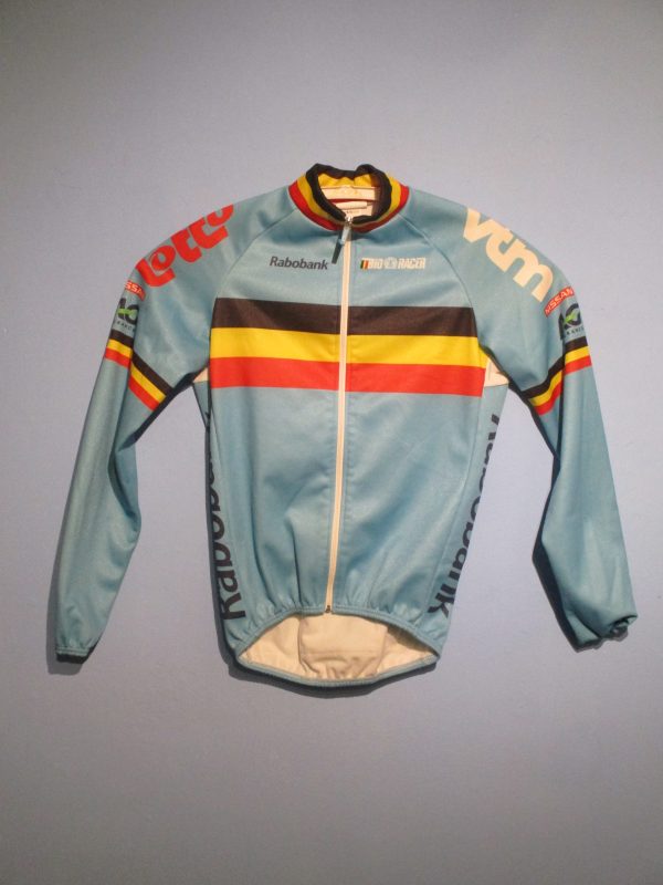 GIACCA DA CICLISMO PER LA SQUADRA NAZIONALE DEL BELGIO (i) CAMPIONATO MONDIALE DI CICLOCROSS HOOGERHEIDE 2011