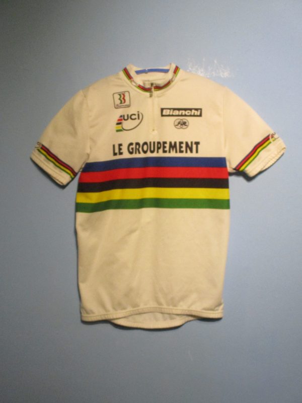 Le maillot arc-en-ciel du Groupe Bianchi 1995